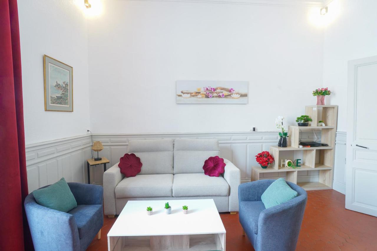 Appartement Du Forum,La Gare, 50 M2 , Climatisation, Garage, Cour Narbonne Exterior photo
